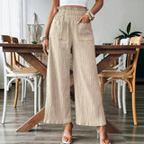 Plain Casual Trousers