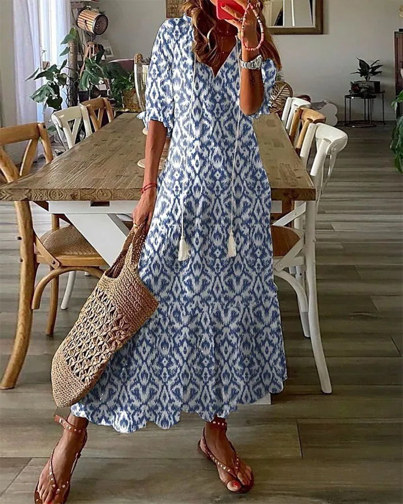 Ashcroft Boho Tummy Coverage Dress