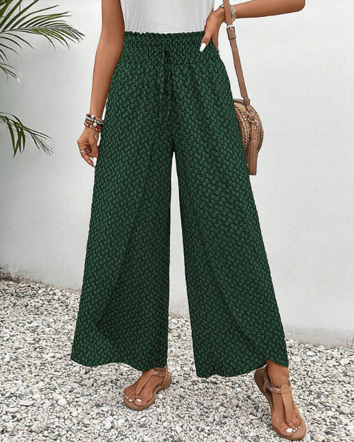 Ashcroft | Wide-Leg Trousers in Geometric Print