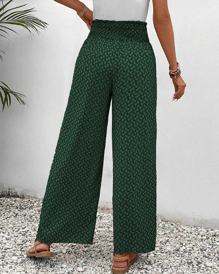 Ashcroft | Wide-Leg Trousers in Geometric Print