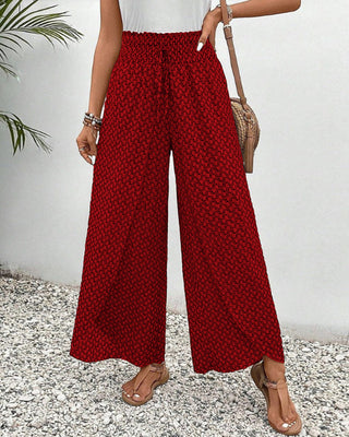 Ashcroft | Wide-Leg Trousers in Geometric Print