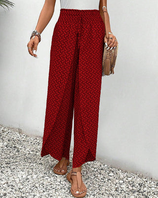 Ashcroft | Wide-Leg Trousers in Geometric Print