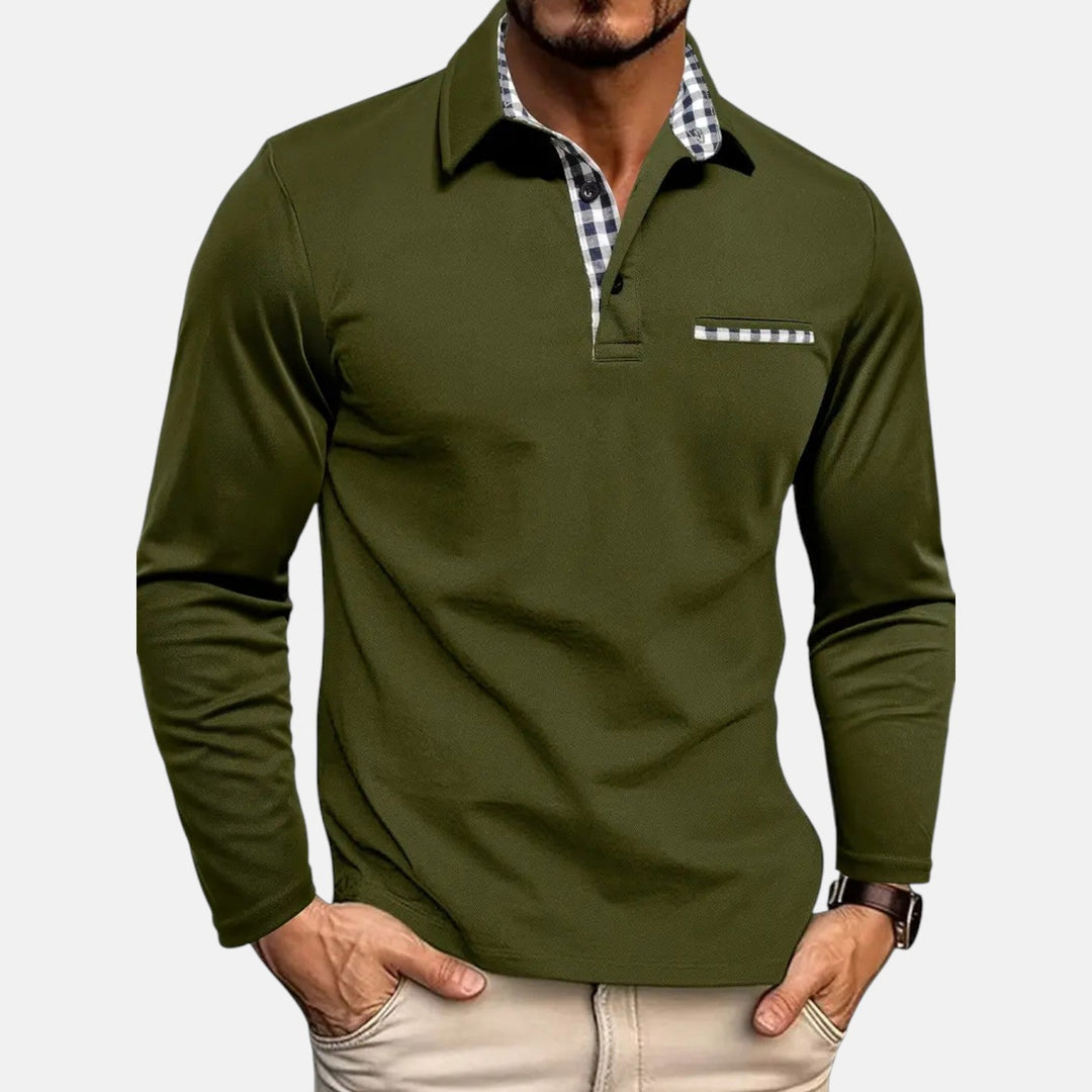 Ashcroft | Long-Sleeve Polo