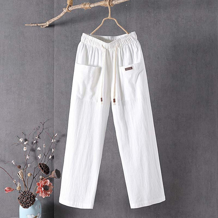 Plain Casual Trousers
