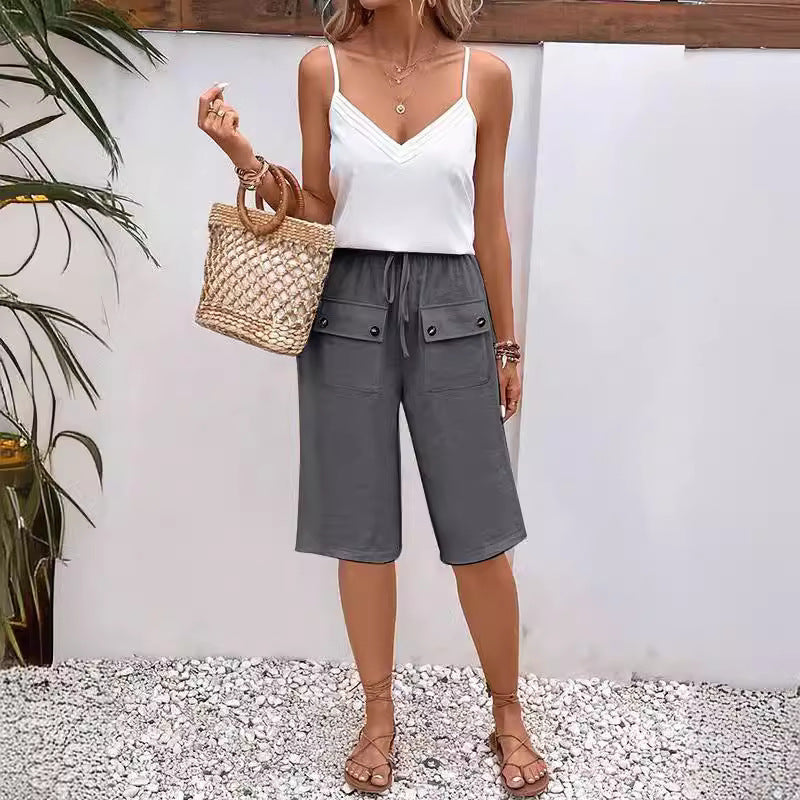 Plain Casual Shorts