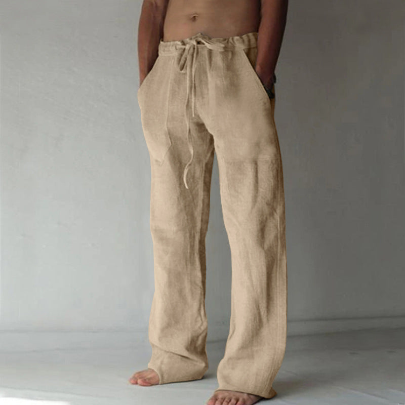 Ashcroft | Men's Japanese-Style Casual Trousers – Loose, Breathable & Modern