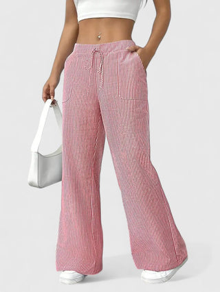 Ashcroft | Birgit Comfortable Wide-Leg Trousers with Elegant Details