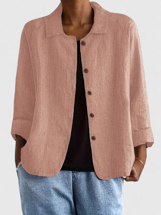 Frida | Relaxed Button-Front Shirt