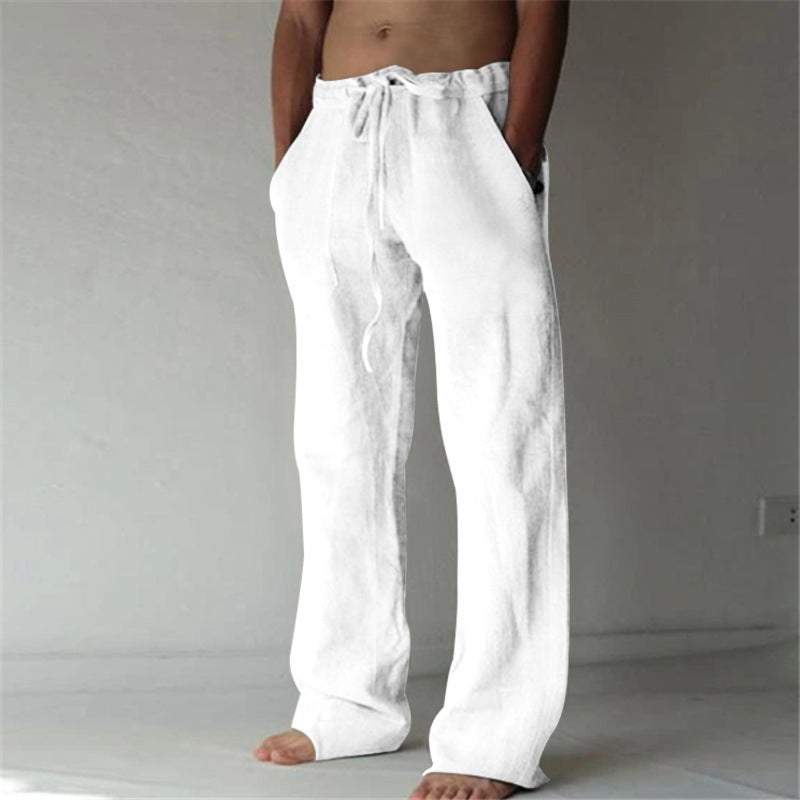 Ashcroft | Men's Japanese-Style Casual Trousers – Loose, Breathable & Modern