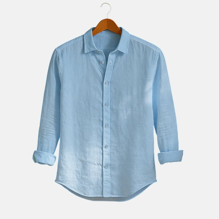 Ashcroft | Linen-Cotton Blend Capri Shirt
