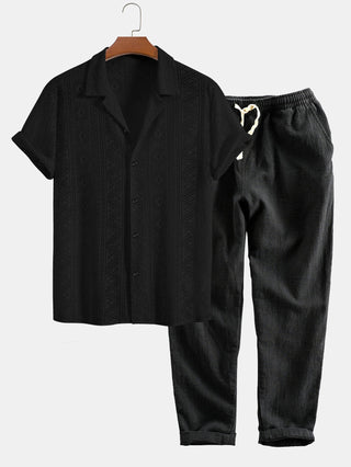 Cazel | Short-Sleeve Two-Piece Set