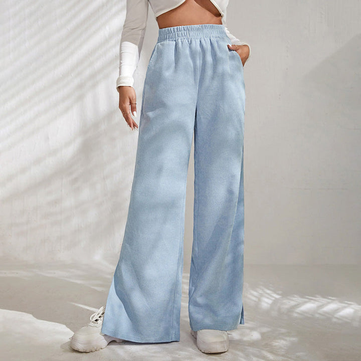 Plain Casual Trousers