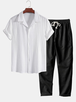 Cazel | Casual Short-Sleeve Two-Piece Set