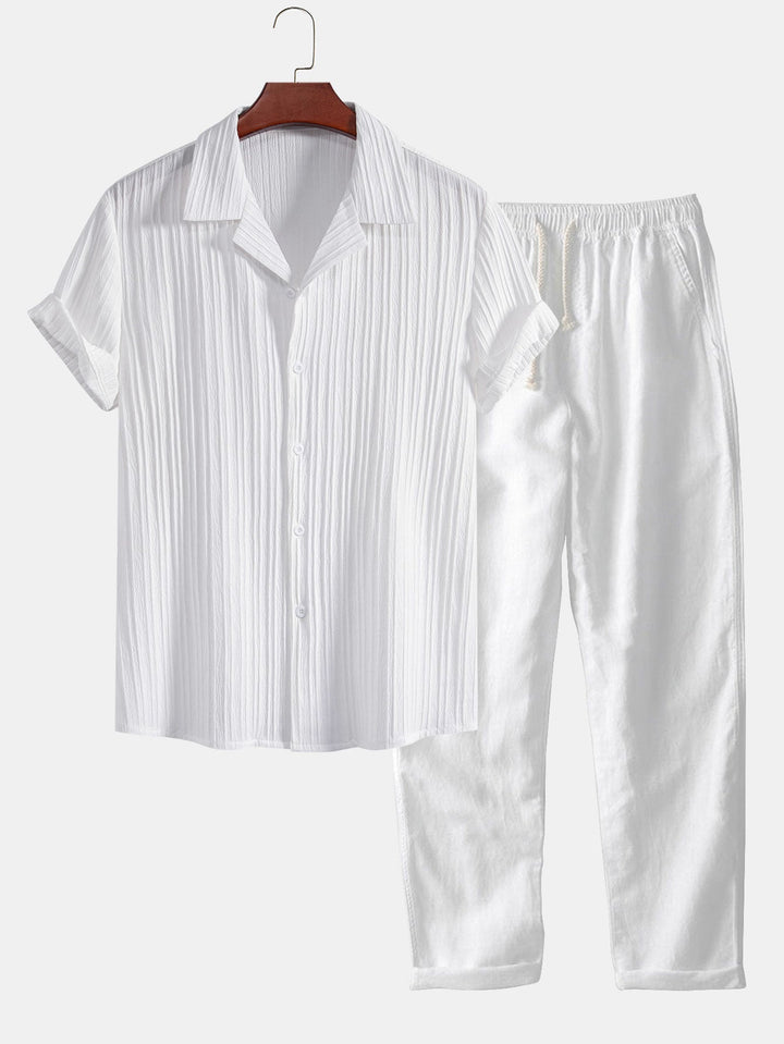 Cazel | Casual Short-Sleeve Two-Piece Set