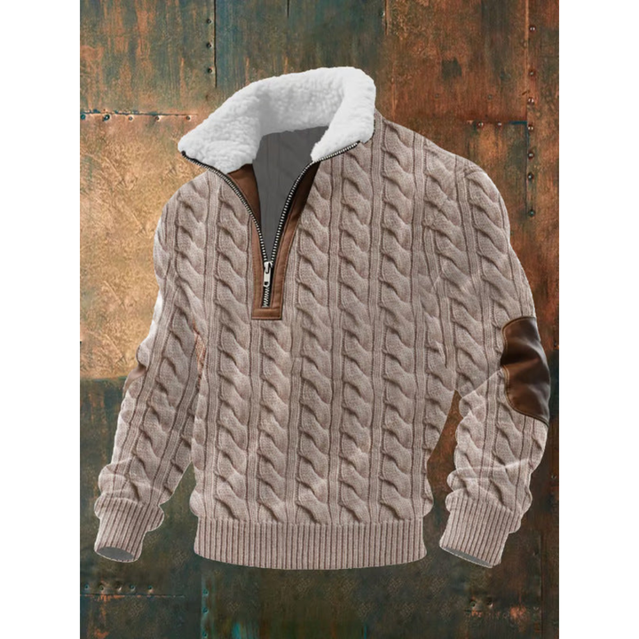 Ettiene | Fleece Zip Turtleneck