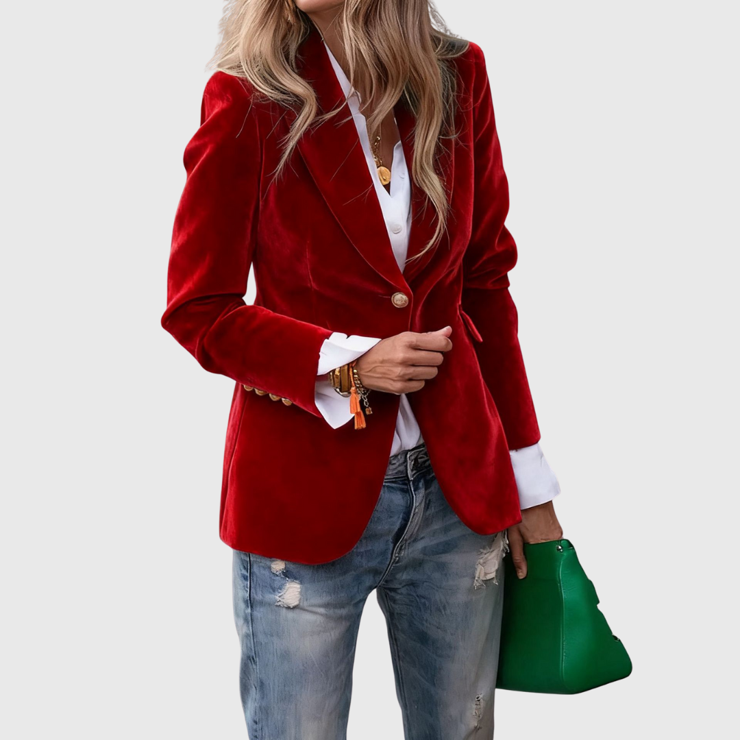 Genevra | Tailored Single-Button Blazer
