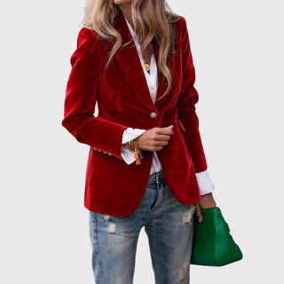 Genevra | Tailored Single-Button Blazer