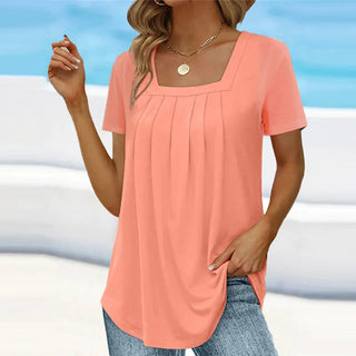 Ashcroft | Flowing Square Neck Blouse