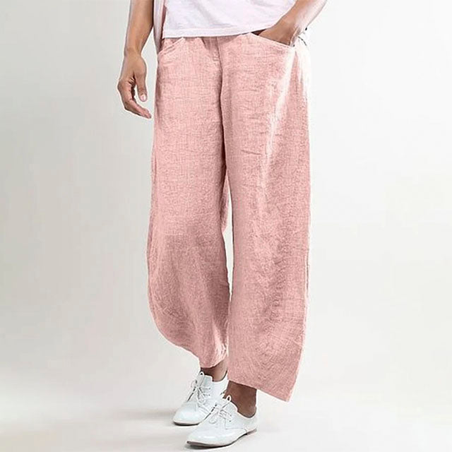 Plain Casual Trousers
