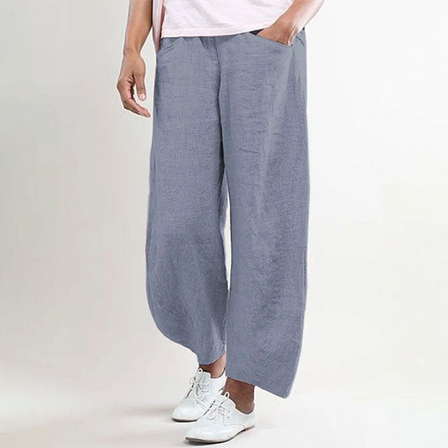Plain Casual Trousers