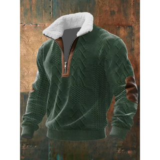 Ettiene | Fleece Zip Turtleneck