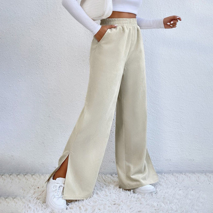 Plain Casual Trousers