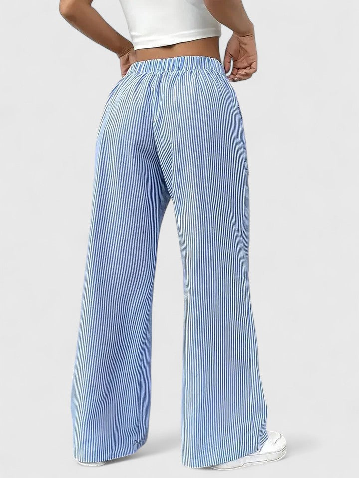 Ashcroft | Birgit Comfortable Wide-Leg Trousers with Elegant Details