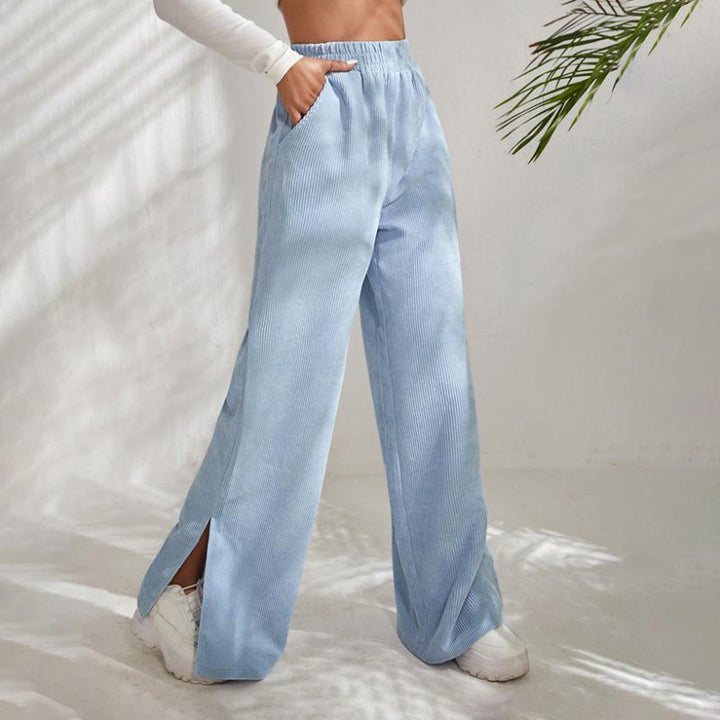 Plain Casual Trousers