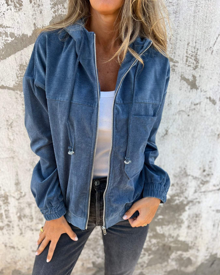 Ashcroft | Hooded Corduroy Jacket