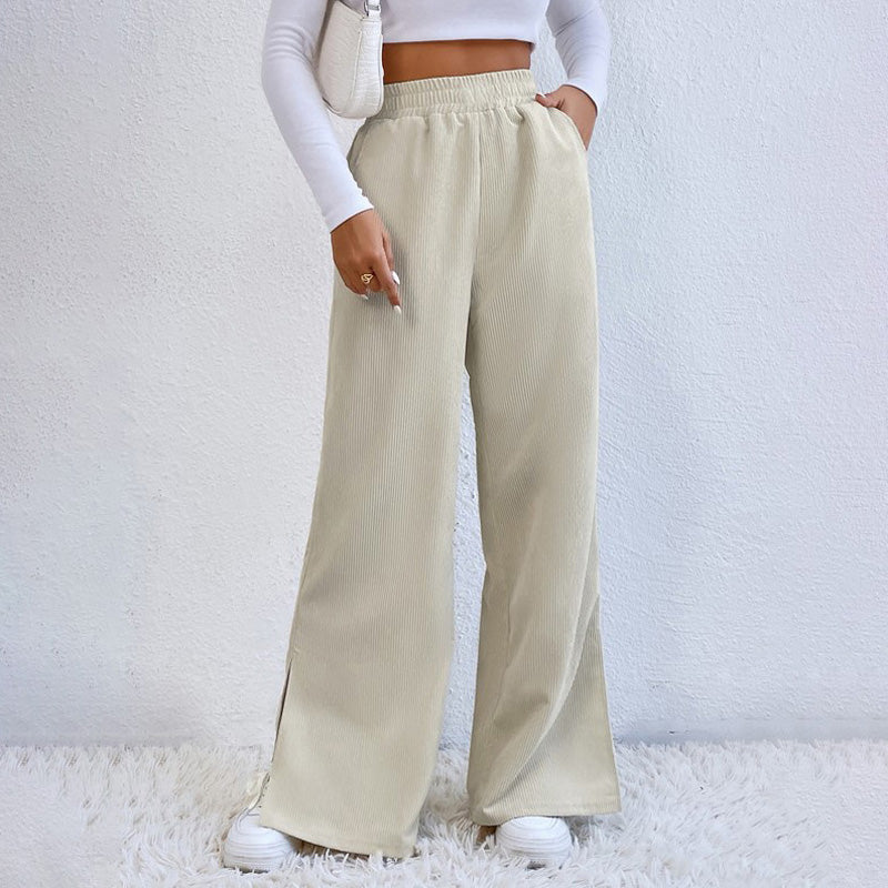 Plain Casual Trousers