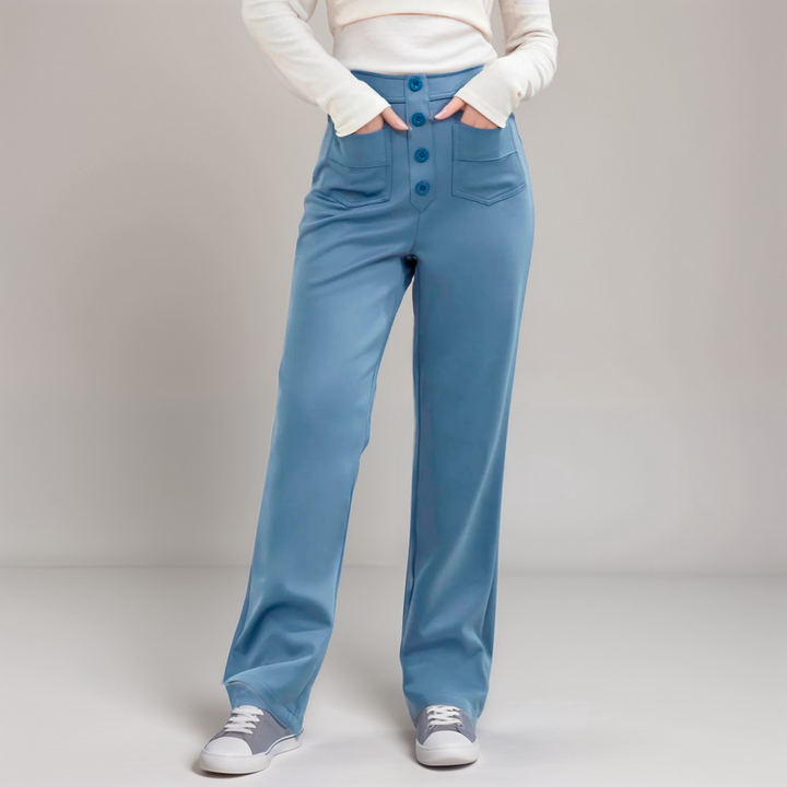 Ashcroft | High-Waisted Stretch Trousers