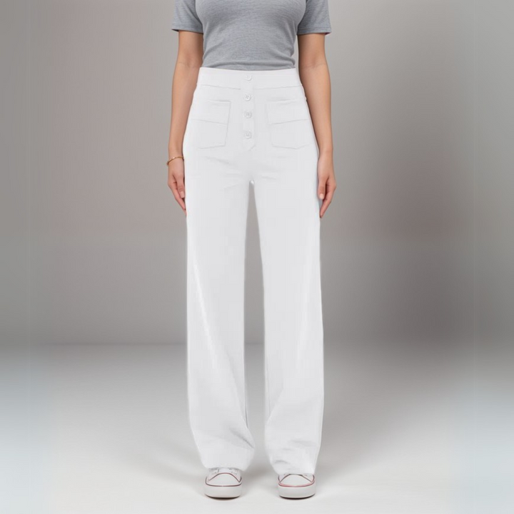 Ashcroft | High-Waisted Stretch Trousers
