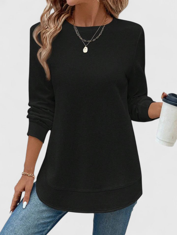 Ashcroft | Chic Side Slit Top