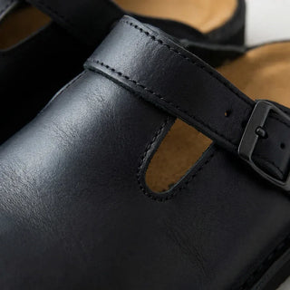 DONACCI Orthopedic Leather Clogs