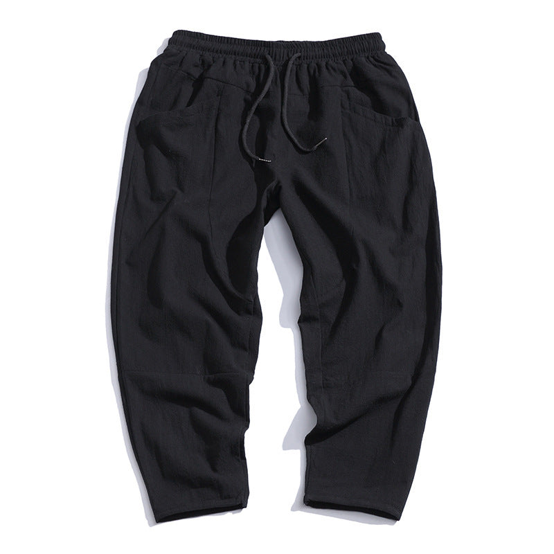 Ashcroft | Men's Harem-Style Casual Trousers – Loose, Modern & Comfortable