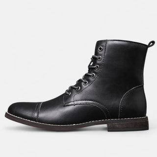Ashcroft | Martino Elegant Men's Faux Leather Boots