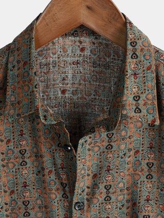 DONACCI Vintage Print Shirt