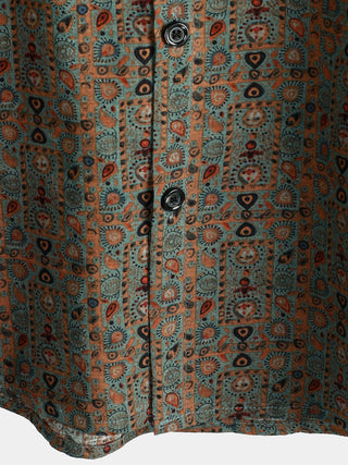 DONACCI Vintage Print Shirt