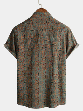 DONACCI Vintage Print Shirt