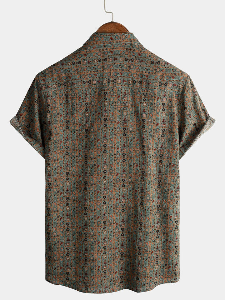 DONACCI Vintage Print Shirt