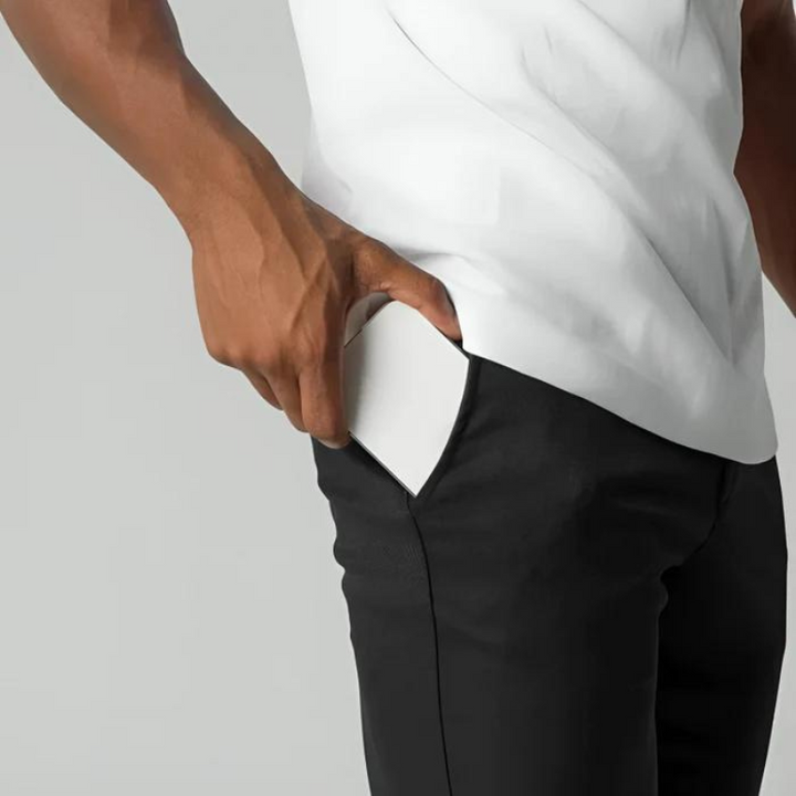 Ashcroft | Men's Slim-Fit Chinos