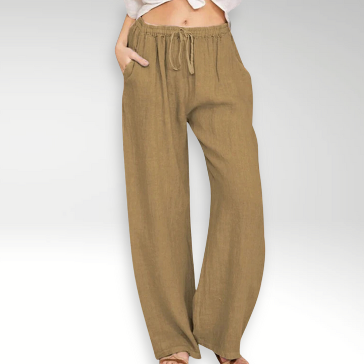 Varel | Wide-Leg Comfort Trousers