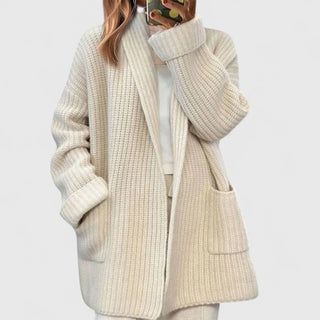 Phoebe | Relaxed Open-Front Cardigan