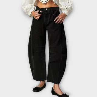 Ashcroft | Wide-Leg Comfort Jeans