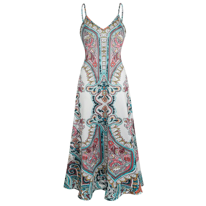 Ashcroft Flowy Floral Vacation Maxi Dress – view 2