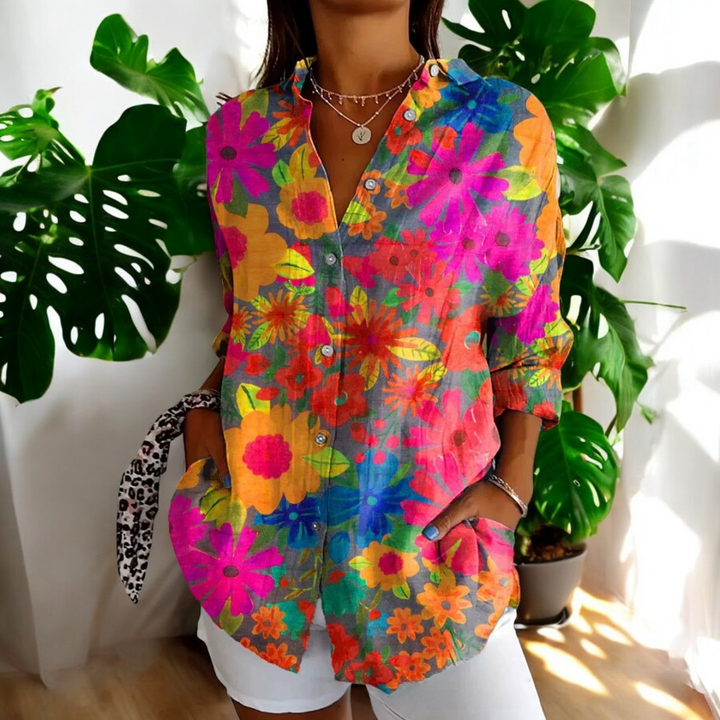 Ashcroft | Irene Stylish Floral Blouse