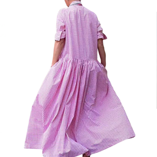 Ashcroft Vintage Plaid Flared Shirt Dress – view 4