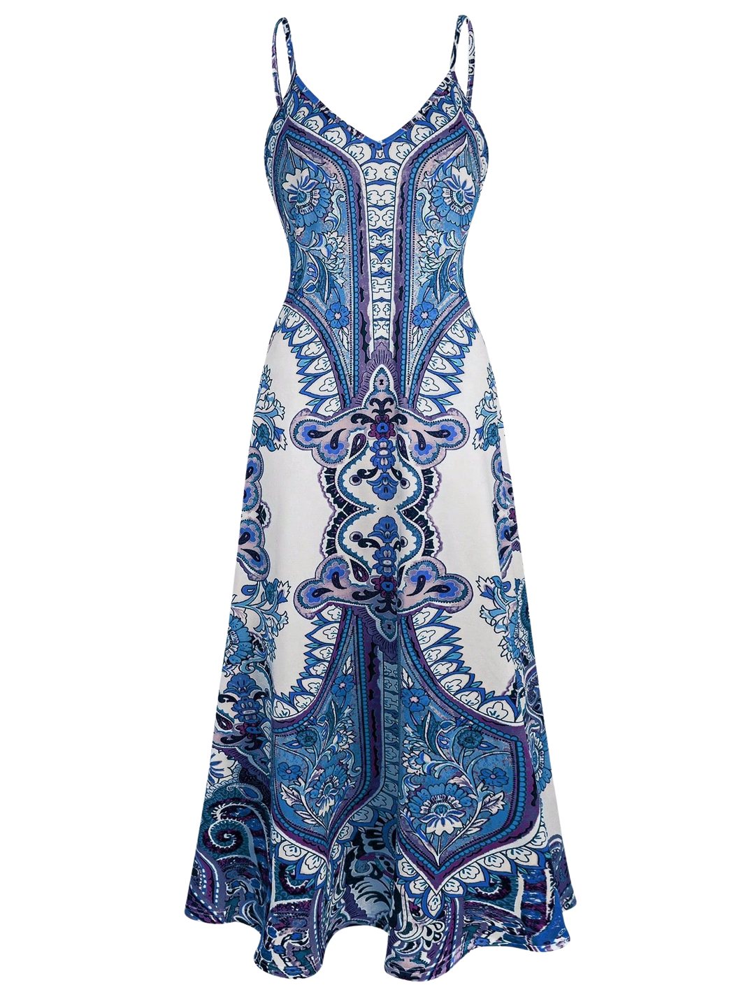 Ashcroft Boho Floral Print Sleeveless Dress – view 2