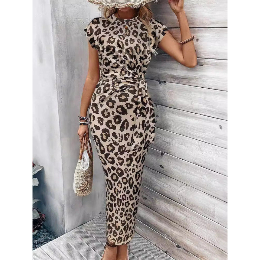 Ashcroft Chic Bodycon Dress with Flutter Sleeves