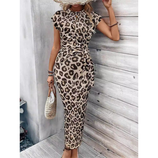 Ashcroft Chic Bodycon Dress with Flutter Sleeves
